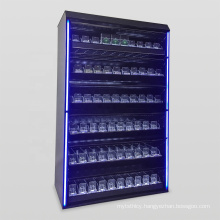 MOQ 20pcs Wholesale Smokeless Metal Tobacco And Cigarette Display Cabinet 16 Years Experienced Factory